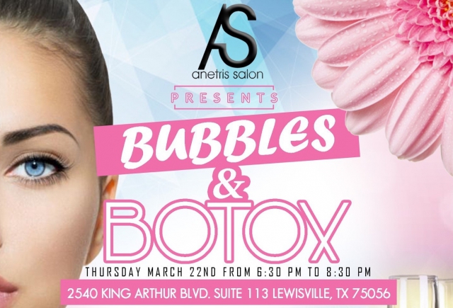 BUBBLES & BOTOX AT THE CASTLE HILLS VILLAGE SHOPS