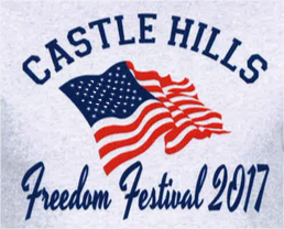 CASTLE HILLS FREEDOM FESTIVAL T-SHIRT REMINDER
