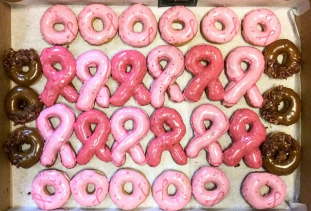 ENJOY PINK RIBBON DONUTS AT THE CASTLE HILLS VILLAGE SHOPS