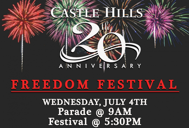 CELEBRATE IN CASTLE HILLS!